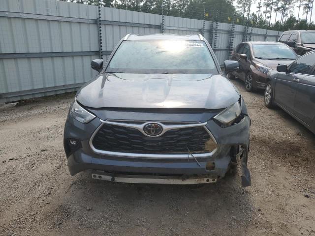 5TDGZRAH1LS005691 - 2020 TOYOTA HIGHLANDER XLE Մոխրագույն լուսանկար 5