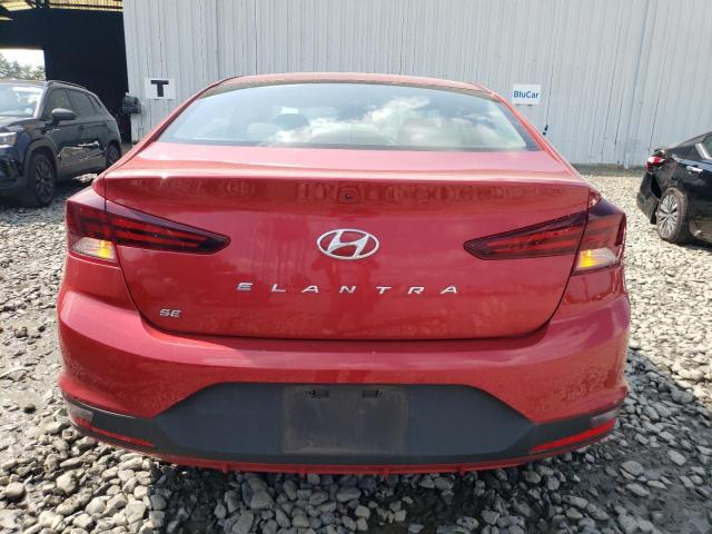 5NPD74LF3KH441079 - 2019 HYUNDAI ELANTRA SE RED photo 6