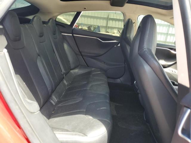 5YJSA1CNXDFP28323 - 2013 TESLA MODEL S BLACK photo 10