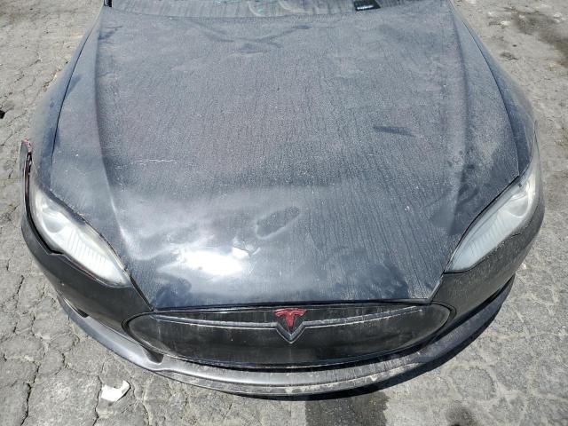 5YJSA1CNXDFP28323 - 2013 TESLA MODEL S BLACK photo 11