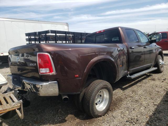 3C63RRKL2EG273563 - 2014 RAM 3500 LONGHORN BROWN photo 4