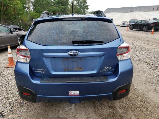 JF2GPBCC2EH275777 - 2014 SUBARU XV CROSSTR 2.0I HYBRID BLUE photo 6