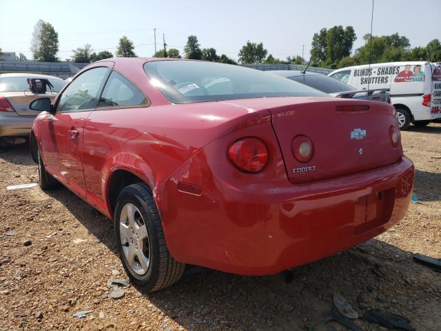 1G1AK15F567635998 - 2006 CHEVROLET COBALT LS RED photo 3