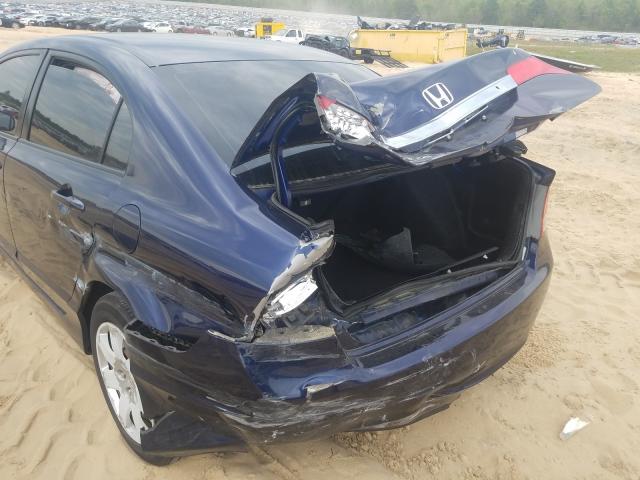 2HGFA1F58BH529695 - 2011 HONDA CIVIC LX BLUE photo 9