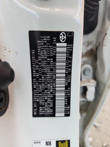 5YFS4MCE1MP060523 - 2021 TOYOTA COROLLA SE Білий фото 12