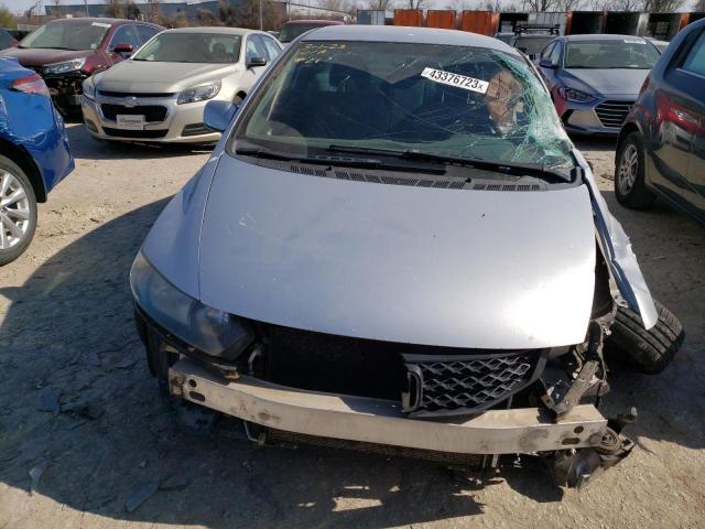 2HGFG1B62BH515448 - 2011 HONDA CIVIC LX SILVER photo 5