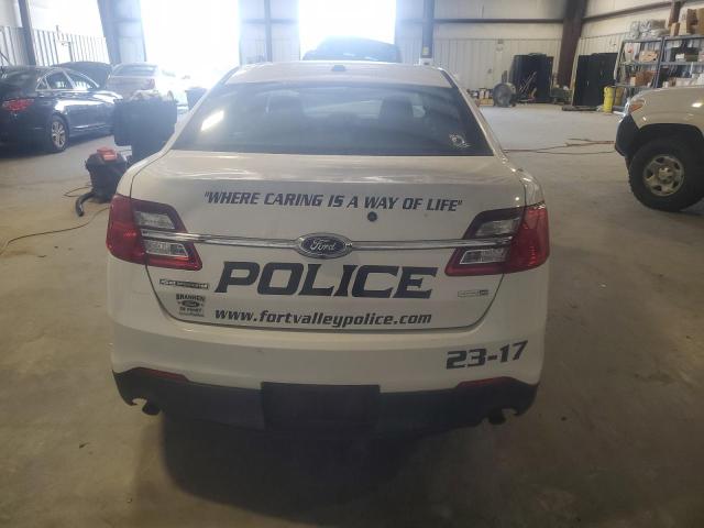 1FAHP2MK8HG140280 - 2017 FORD TAURUS POLICE INTERCEPTOR WHITE photo 6