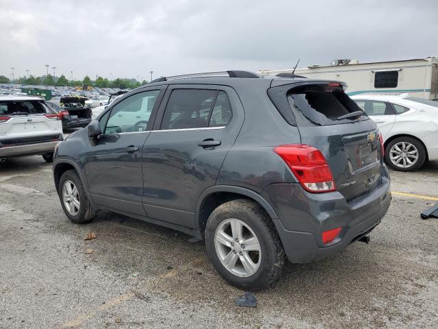 3GNCJPSB3KL272928 - 2019 CHEVROLET TRAX 1LT GRAY photo 2