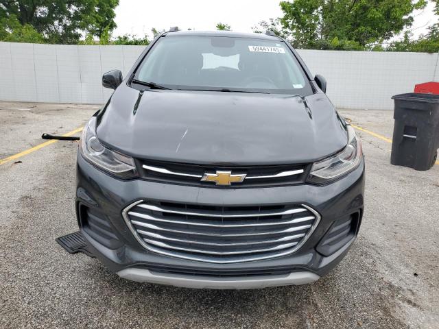 3GNCJPSB3KL272928 - 2019 CHEVROLET TRAX 1LT GRAY photo 5