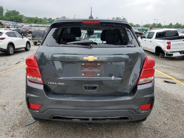3GNCJPSB3KL272928 - 2019 CHEVROLET TRAX 1LT GRAY photo 6