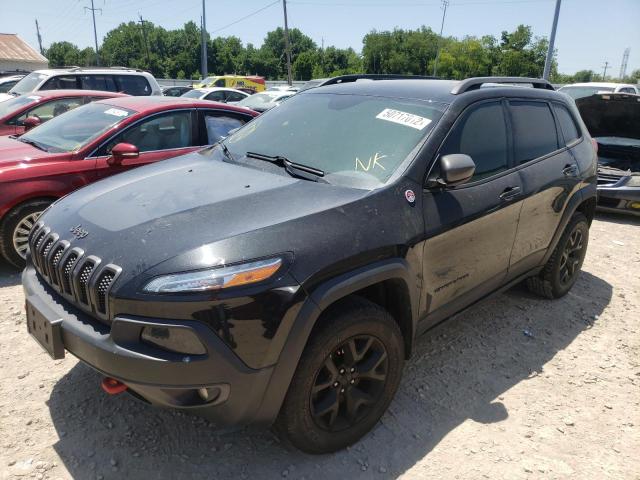 1C4PJMBSXGW146334 - 2016 JEEP CHEROKEE TRAILHAWK შავი ფოტო 2