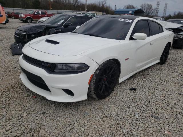 2C3CDXGJ2HH629974 - 2017 DODGE CHARGER R/T 392 WHITE photo 2