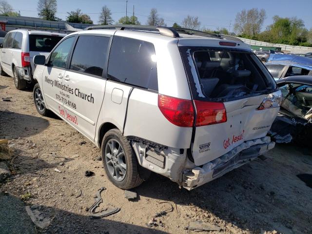 5TDZA22C36S550354 - 2006 TOYOTA SIENNA XLE WHITE photo 3