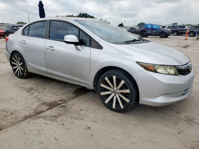 2HGFB2F84CH329640 - 2012 HONDA CIVIC EX SILVER photo 4