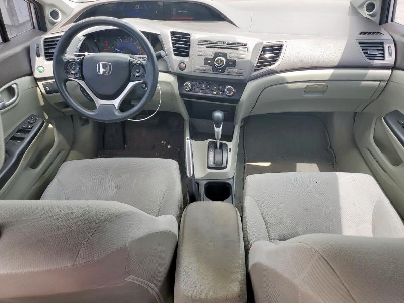 2HGFB2F84CH329640 - 2012 HONDA CIVIC EX SILVER photo 8