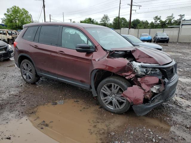 5FNYF8H5XKB008157 - 2019 HONDA PASSPORT EXL برغندي صورة 4