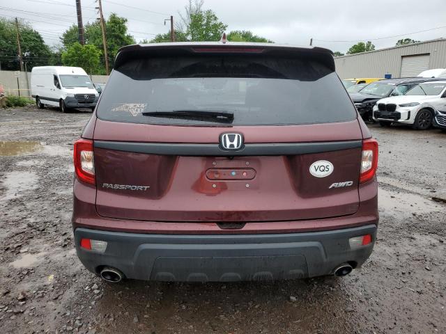 5FNYF8H5XKB008157 - 2019 HONDA PASSPORT EXL برغندي صورة 6