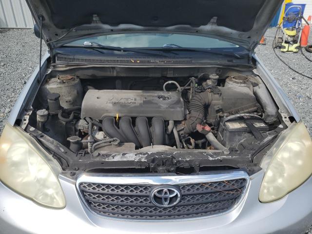 2T1BR32E15C842500 - 2005 TOYOTA COROLLA CE SILVER photo 11