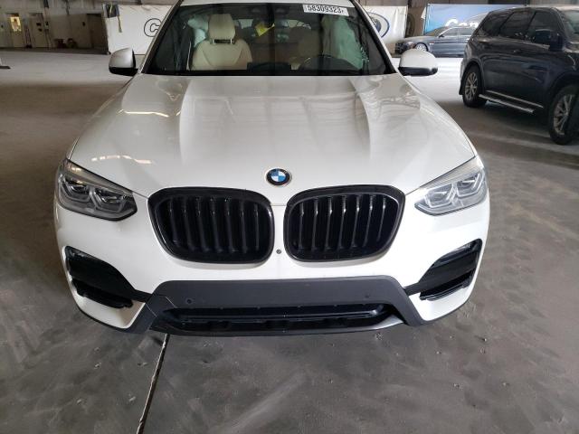 5UXTY5C0XM9F66300 - 2021 BMW X3 XDRIVE30I WHITE photo 12