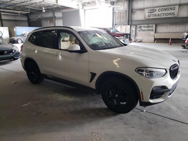 5UXTY5C0XM9F66300 - 2021 BMW X3 XDRIVE30I WHITE photo 4