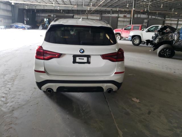 5UXTY5C0XM9F66300 - 2021 BMW X3 XDRIVE30I WHITE photo 6