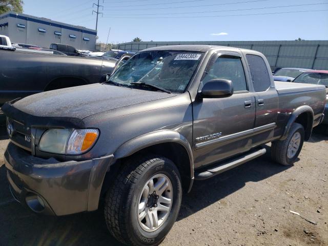 5TBBT48143S375906 - 2003 TOYOTA TUNDRA ACCESS CAB LIMITED GRAY photo 1