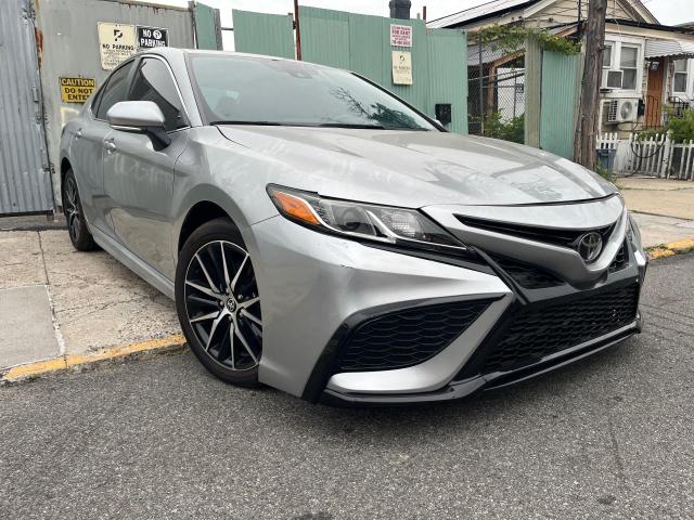 4T1G11BK2RU112204 - 2024 TOYOTA CAMRY SE NIGHT SHADE SILVER photo 10