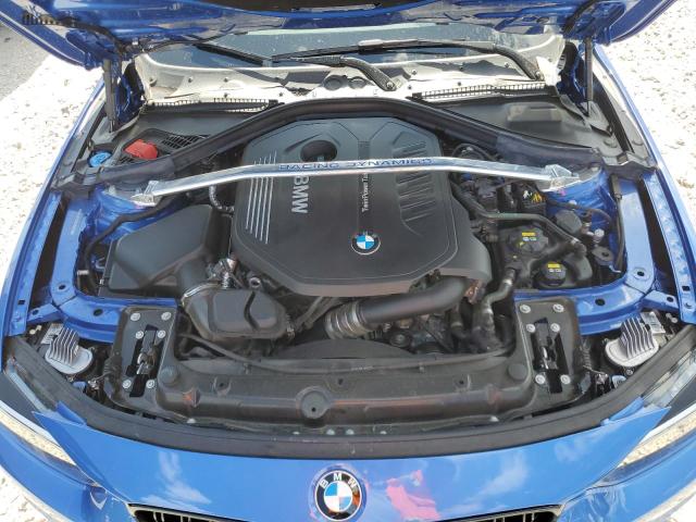 WBA4W7C5XKAG52539 - 2019 BMW 440I BLUE photo 11