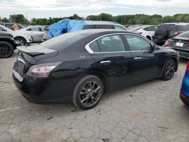 1N4AA5AP1EC478000 - 2014 NISSAN MAXIMA S BLACK photo 3