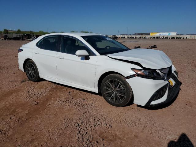 4T1G11AK6RU858706 - 2024 TOYOTA CAMRY SE NIGHT SHADE WHITE photo 4