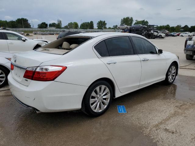 1HGCR3F80DA004875 - 2013 HONDA ACCORD EXL WHITE photo 3