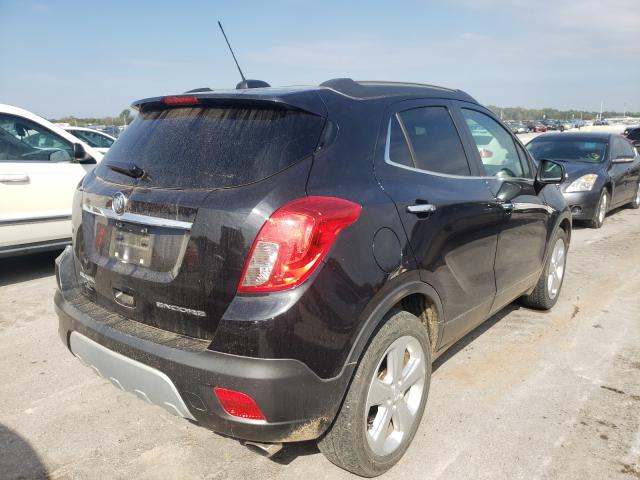 KL4CJASB7GB650726 - 2016 BUICK ENCORE BLACK photo 4