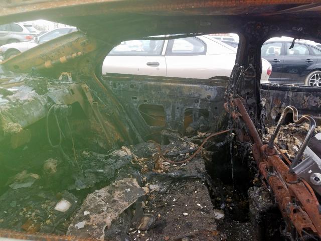 1G1ZC5EB5AF277062 - 2010 CHEVROLET MALIBU 1LT 烧焦的 照片 6