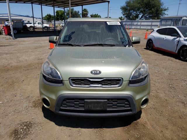 KNDJT2A56C7439961 - 2012 KIA SOUL GREEN photo 5