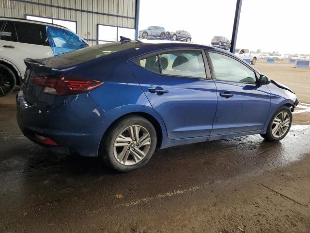 5NPD84LF7KH448629 - 2019 HYUNDAI ELANTRA SEL BLUE photo 3