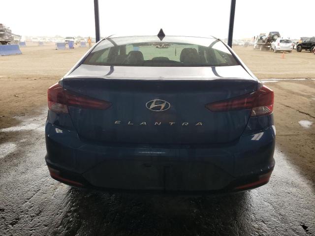 5NPD84LF7KH448629 - 2019 HYUNDAI ELANTRA SEL BLUE photo 6