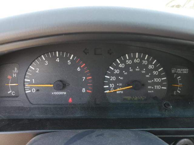 4TASM92N6XZ443393 - 1999 TOYOTA TACOMA XTRACAB PRERUNNER შავი ფოტო 9