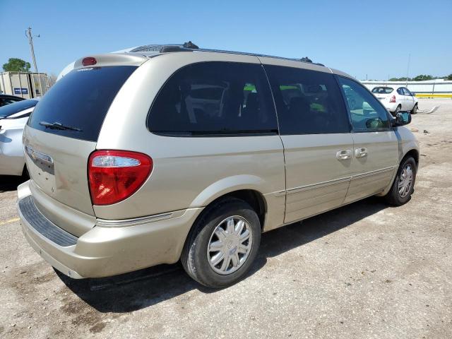 2C8GP64L15R454870 - 2005 CHRYSLER TOWN & COU LIMITED GOLD photo 3