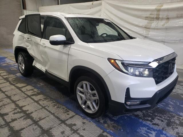 5FNYF8H54RB020153 - 2024 HONDA PASSPORT EXL WHITE photo 4