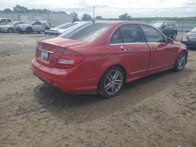 WDDGF4HB6CR219657 - 2012 MERCEDES-BENZ C 250 RED photo 3