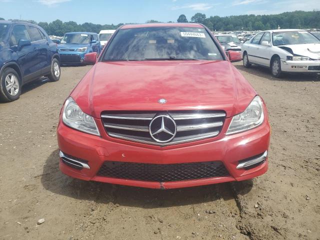 WDDGF4HB6CR219657 - 2012 MERCEDES-BENZ C 250 RED photo 5