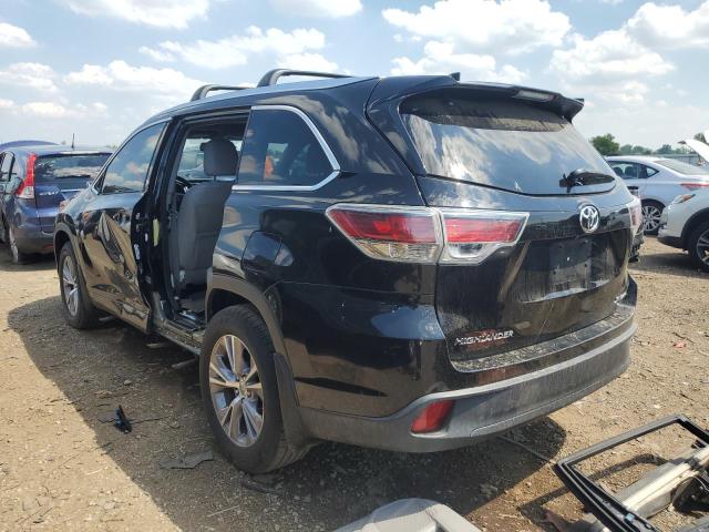 5TDJKRFH7FS084906 - 2015 TOYOTA HIGHLANDER XLE Qara foto 2