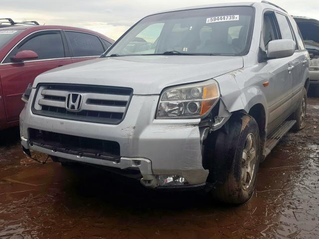 2HKYF18446H556404 - 2006 HONDA PILOT EX  photo 2