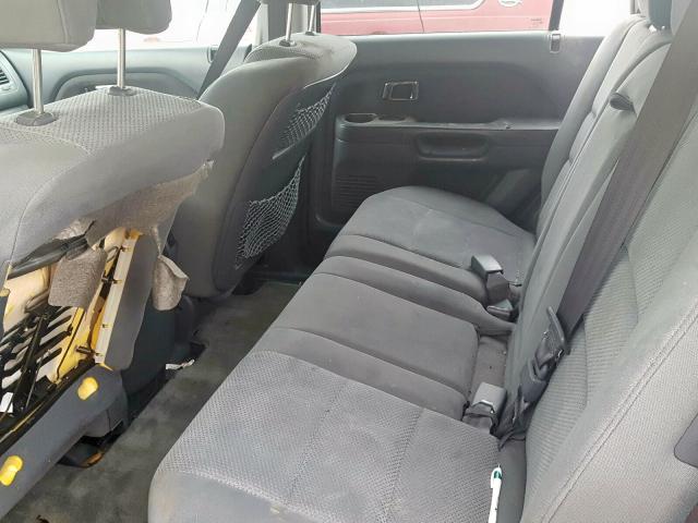 2HKYF18446H556404 - 2006 HONDA PILOT EX  photo 6