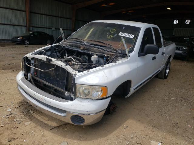 3D7HA18N12G110386 - 2002 DODGE RAM 1500 WHITE photo 2