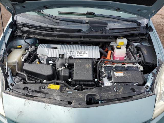 JTDKN3DU6D5569033 - 2013 TOYOTA PRIUS TEAL photo 11
