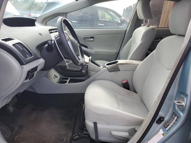 JTDKN3DU6D5569033 - 2013 TOYOTA PRIUS TEAL photo 7