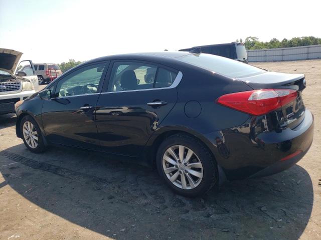 KNAFX4A81E5124481 - 2014 KIA FORTE EX BLACK photo 2