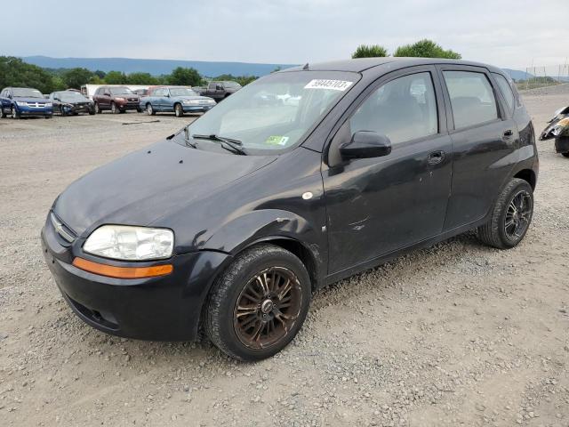KL1TD66647B742455 - 2007 CHEVROLET AVEO BASE Qara foto 1
