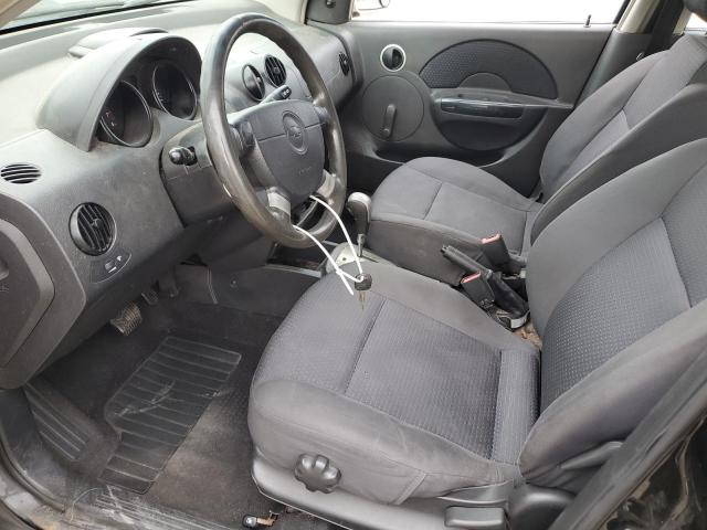 KL1TD66647B742455 - 2007 CHEVROLET AVEO BASE Qara foto 7